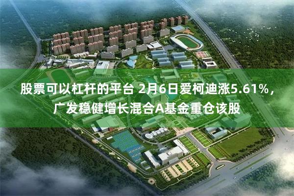 股票可以杠杆的平台 2月6日爱柯迪涨5.61%，广发稳健增长混合A基金重仓该股