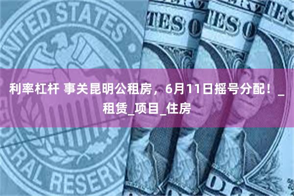 利率杠杆 事关昆明公租房，6月11日摇号分配！_租赁_项目_住房