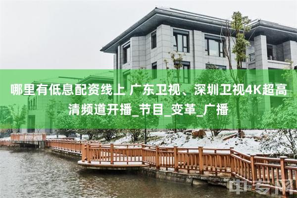 哪里有低息配资线上 广东卫视、深圳卫视4K超高清频道开播_节目_变革_广播